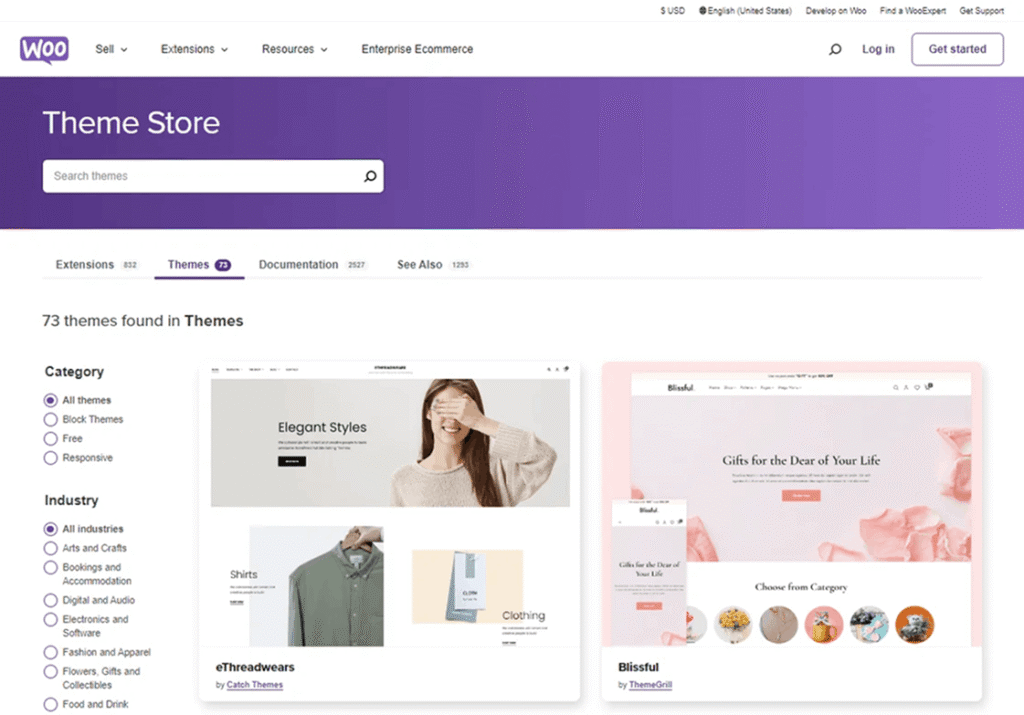 قوالب Woocommerce